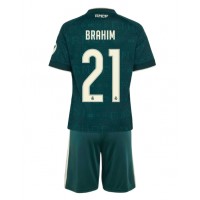 Real Madrid Brahim Diaz #21 Vieras Peliasu Lasten 2026-27 Lyhythihainen (+ Lyhyet housut)